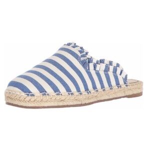 Kate Spade Laila Striped Espadrille Mule Size 6